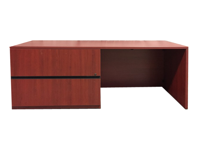 LACASSE 400E CREDENZA WITH LEFT LATERAL FILE