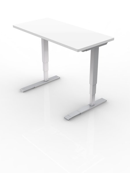 HEIGHT ADJUSTABLE TABLE- WHITE