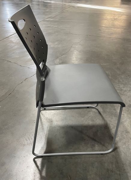 PERFORATED BACK STACKING CHAIRS