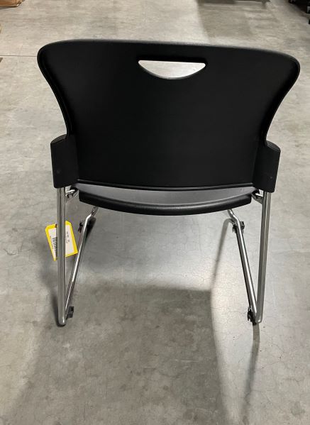 STACKABLE CHAIR- BLACK