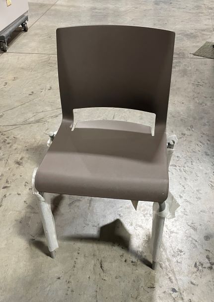 RIO SIDE CHAIR- BROWN SEAT